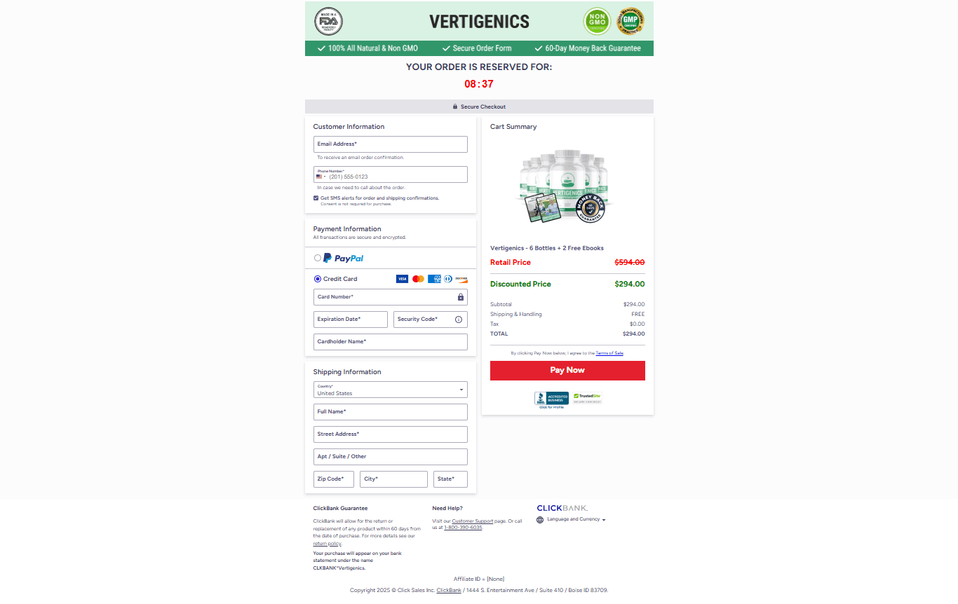 Vertigenics-Secure-Checkout